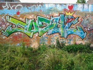 Graffiti Wall - Photo by oze