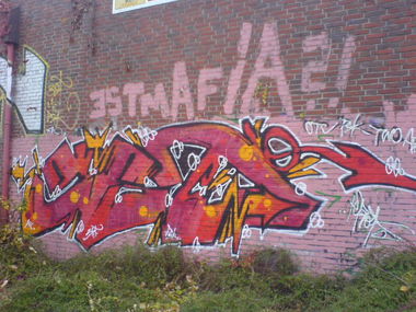 Graffiti Wall - Photo by oze