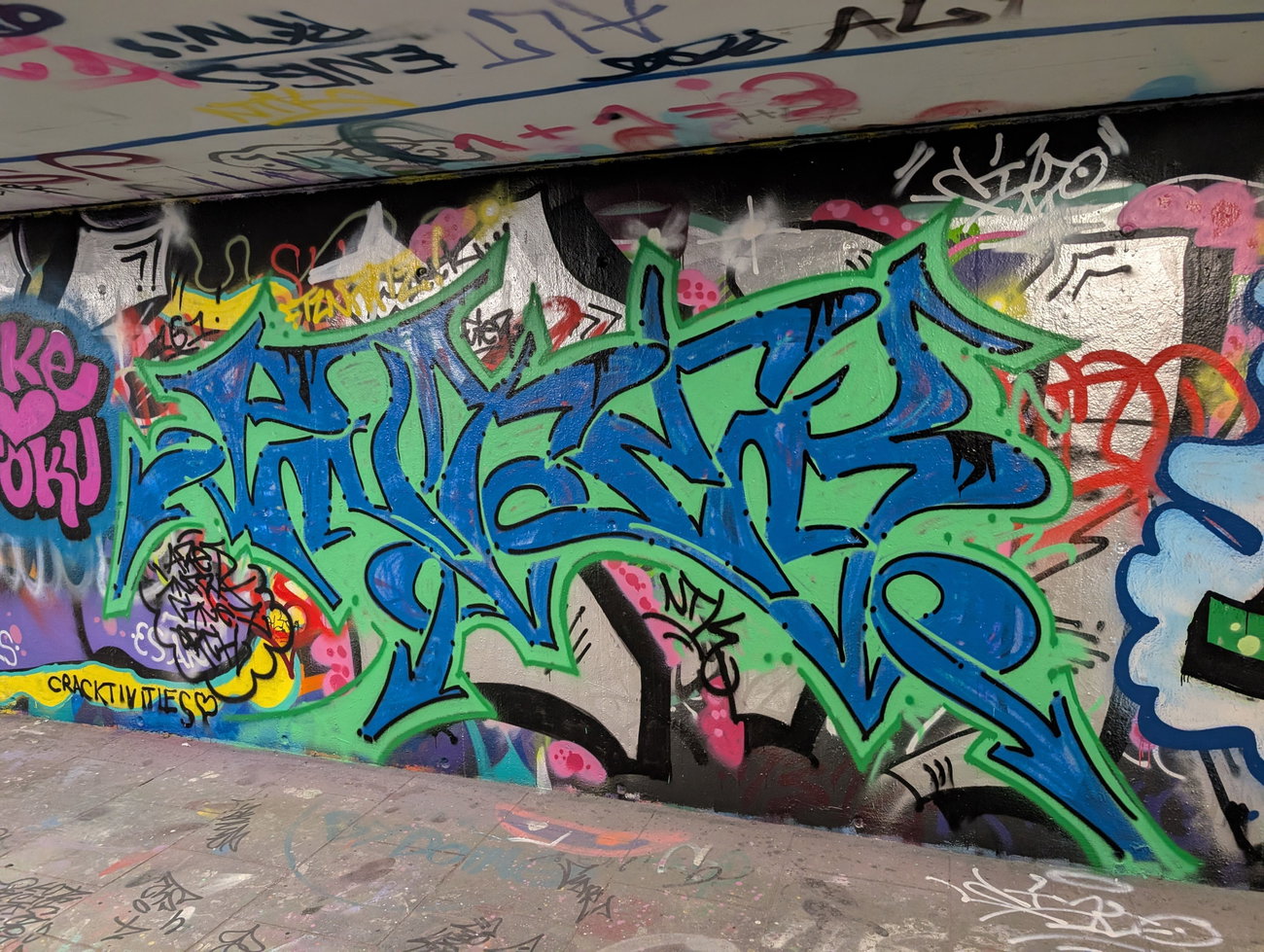 Graffiti Wall - Photo by p1lot (2026)