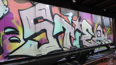 Graffiti Train - Photo by p1lot