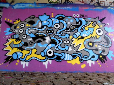 Graffiti Wall - Photo by pac