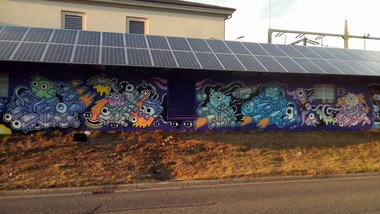 Graffiti Wall - Photo by pac