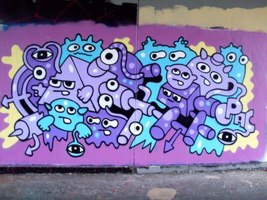 Graffiti Wall - Photo by pac