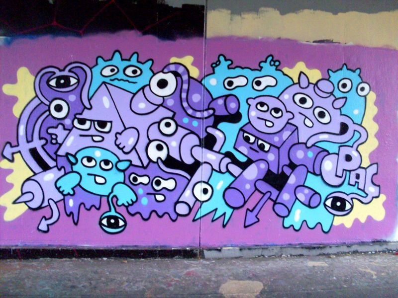 Graffiti Wall - Photo by pac