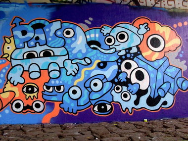 Graffiti Wall - Photo by pac