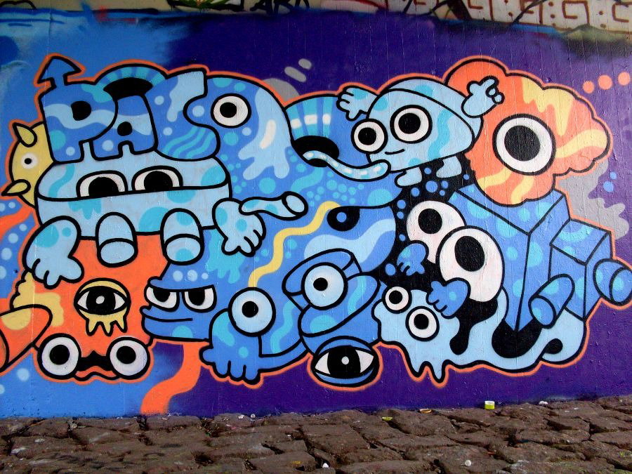 Graffiti Wall - Photo by pac