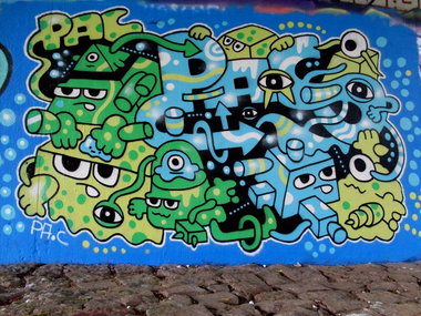 Graffiti Wall - Photo by pac