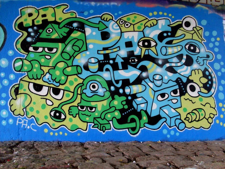 Graffiti Wall - Photo by pac