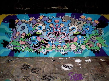 Graffiti Wall - Photo by pac (2015)