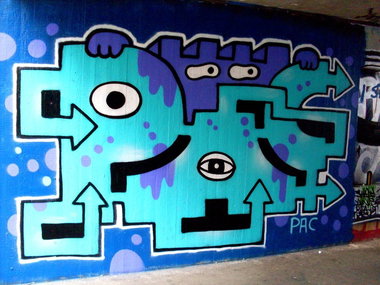 Graffiti Wall - Photo by pac