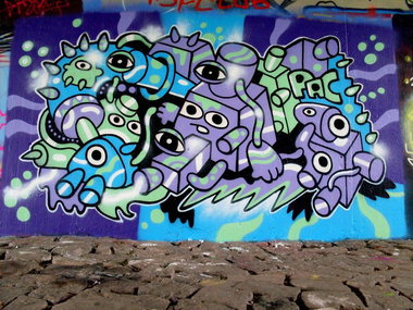 Graffiti Wall - Photo by pac