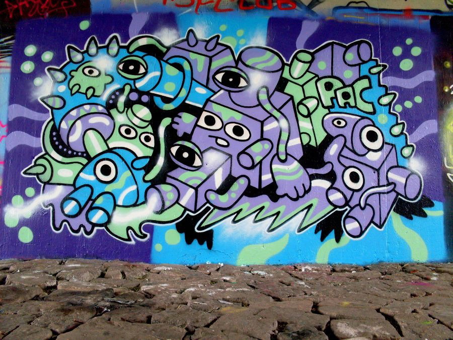 Graffiti Wall - Photo by pac