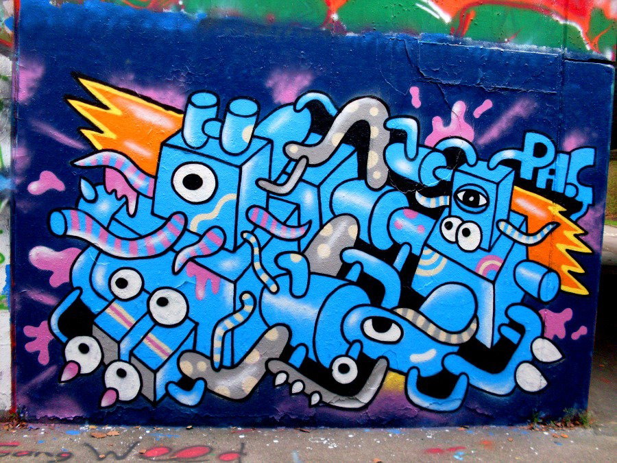 Graffiti Wall - Photo by pac