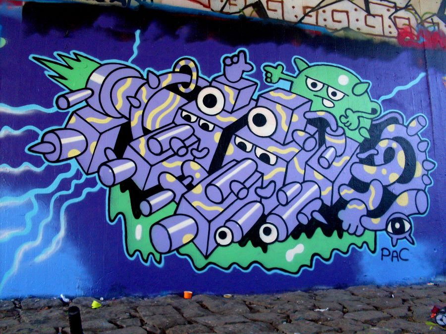 Graffiti Wall - Photo by pac