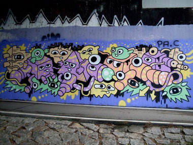 Graffiti Wall - Photo by pac