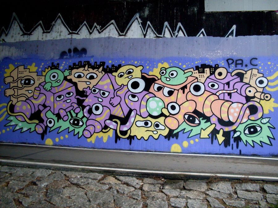 Graffiti Wall - Photo by pac