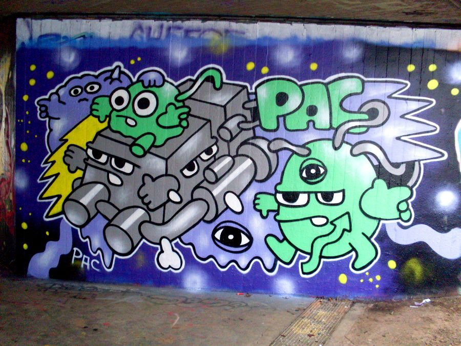 Graffiti Wall - Photo by pac