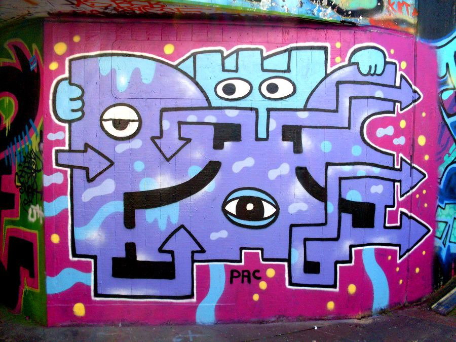 Graffiti Wall - Photo by pac