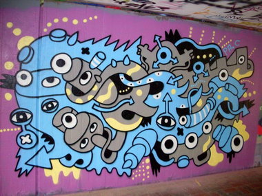 Graffiti Wall - Photo by pac