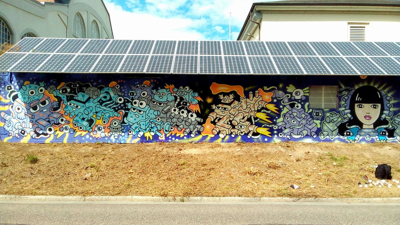 Graffiti Wall - Photo by pac