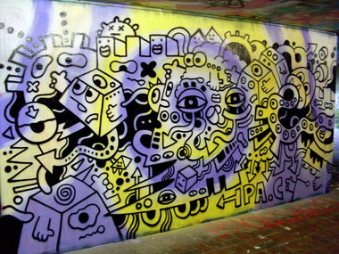 Graffiti Wall - Photo by pac