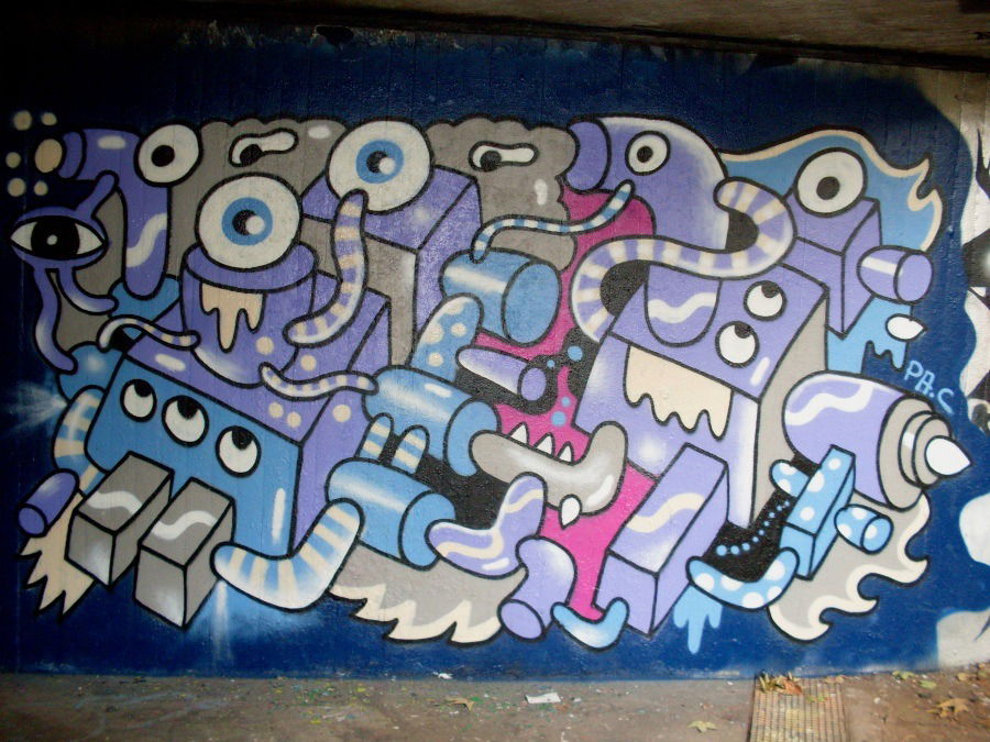 Graffiti Wall - Photo by pac