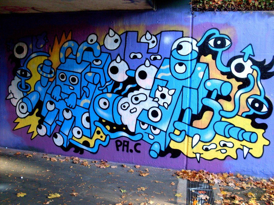 Graffiti Wall - Photo by pac
