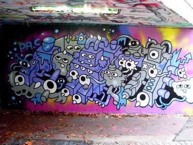 Graffiti Wall - Photo by pac