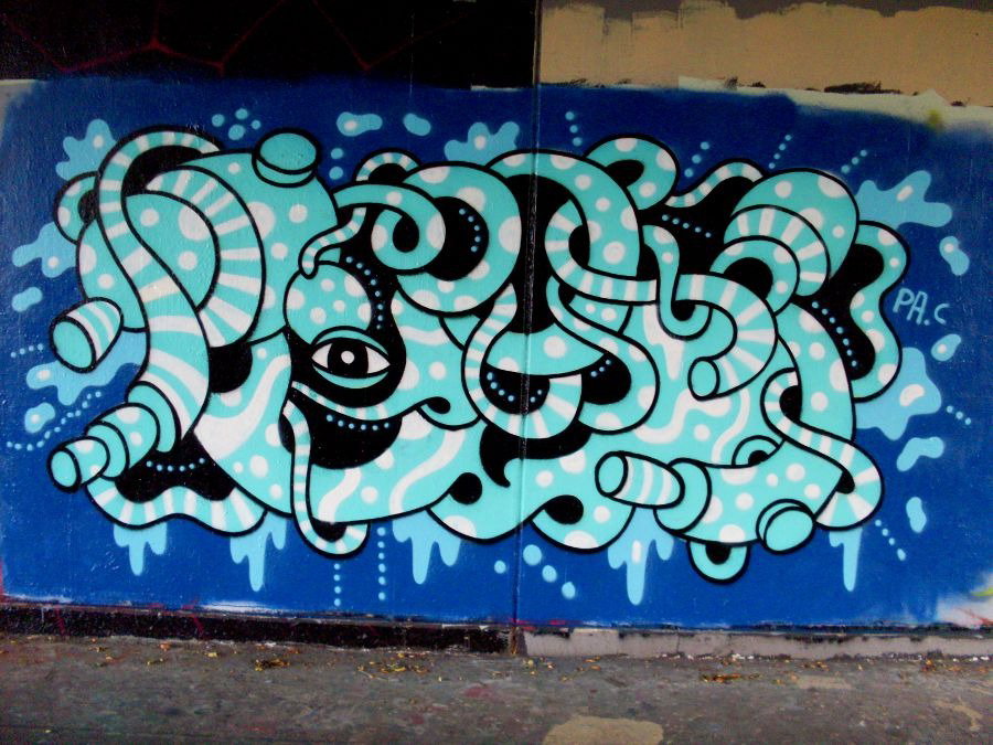 Graffiti Wall - Photo by pac