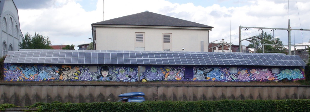 Graffiti Wall - Photo by pac