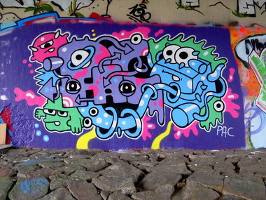 Graffiti Wall - Photo by pac