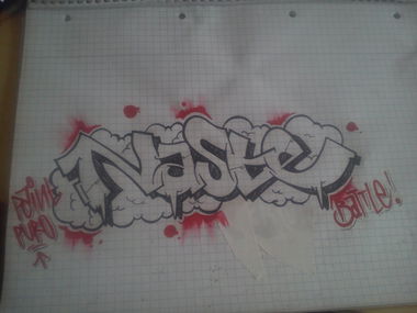 Graffiti Sketch - Photo by paintpuro