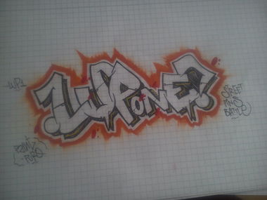 Graffiti Sketch - Photo by paintpuro