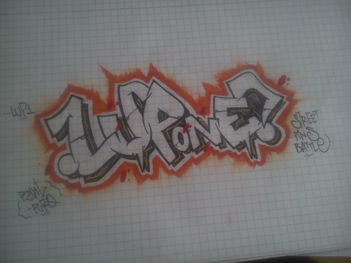 Graffiti Sketch - Photo by paintpuro