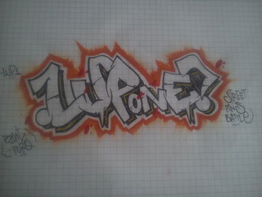 Graffiti Sketch - Photo by paintpuro