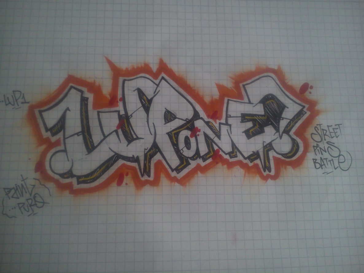 Graffiti Sketch - Photo by paintpuro