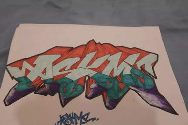 Graffiti Sketch - Photo by panekone - Askme