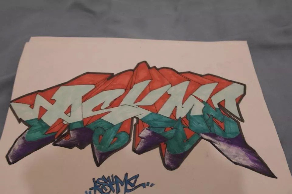 Graffiti Sketch - Photo by panekone - Askme
