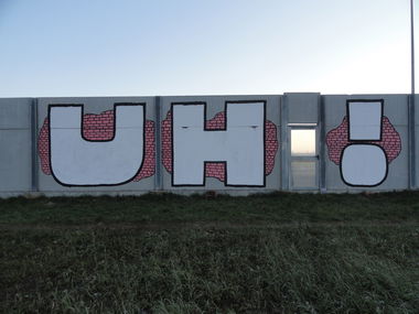 Graffiti Bombing - Photo by pannonian - Uh, roll