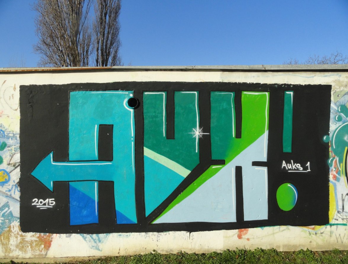 Graffiti Wall - Photo by pannonian - Auks (2015)