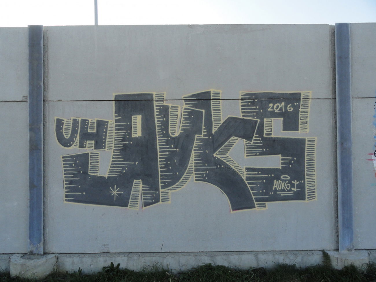 Graffiti Bombing - Photo by pannonian - Auks