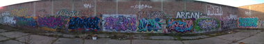 Graffiti Wall - Photo by pannonian - Argon, Kma