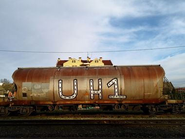 Graffiti Train - Photo by pannonian - uh