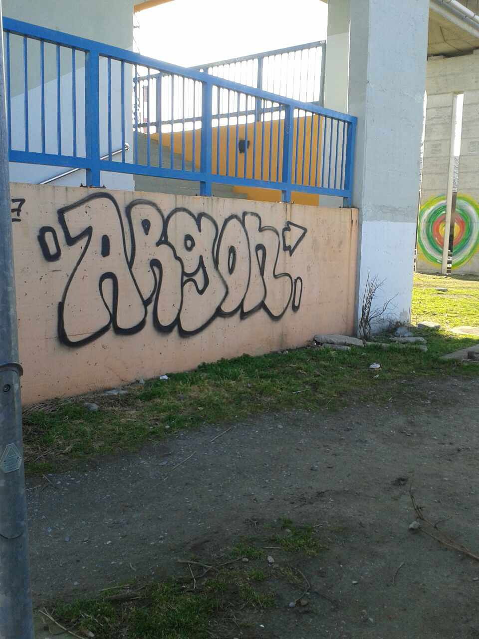 Graffiti Bombing - Photo by pannonian - Argon