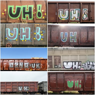 Graffiti Photo by pannonian - freight, uh, fr8