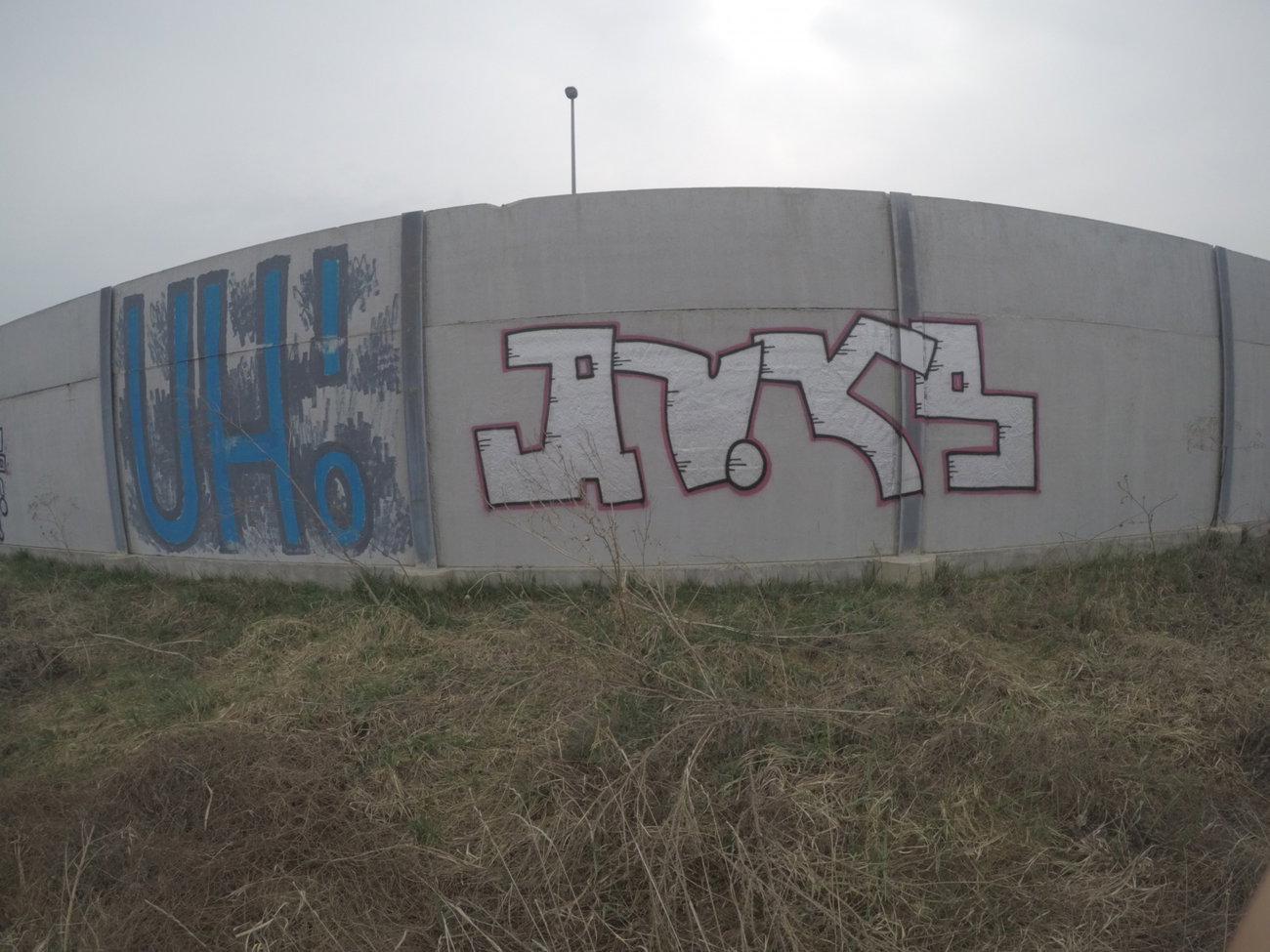 Graffiti Wall - Photo by pannonian - Uh, Auks