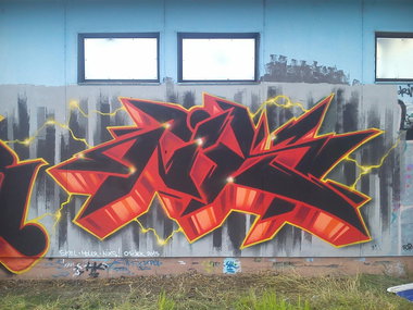 Graffiti Wall - Photo by pannonian - Niks