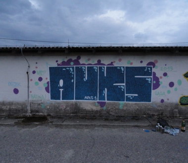 Graffiti Wall - Photo by pannonian - Auks (2013)