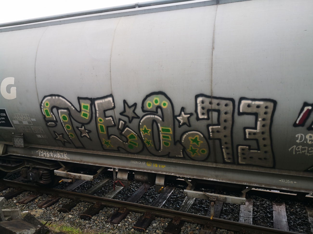 Graffiti Wall - Photo by pannonian - tea73