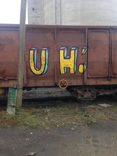 Graffiti Photo by pannonian - Uh, Fr8 (2015)